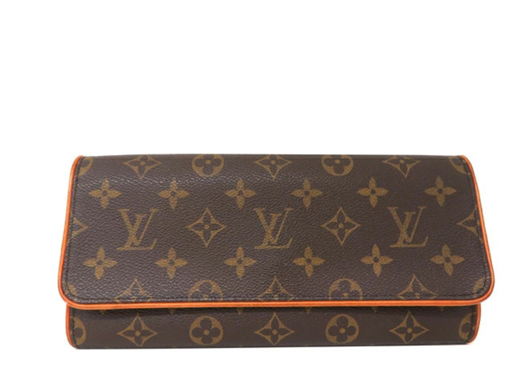 LOUIS VUITTON Pochette Twin Shoulder Bag Monogram